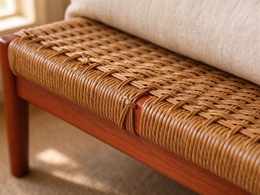 Hand-Carved Rocking Chair detail