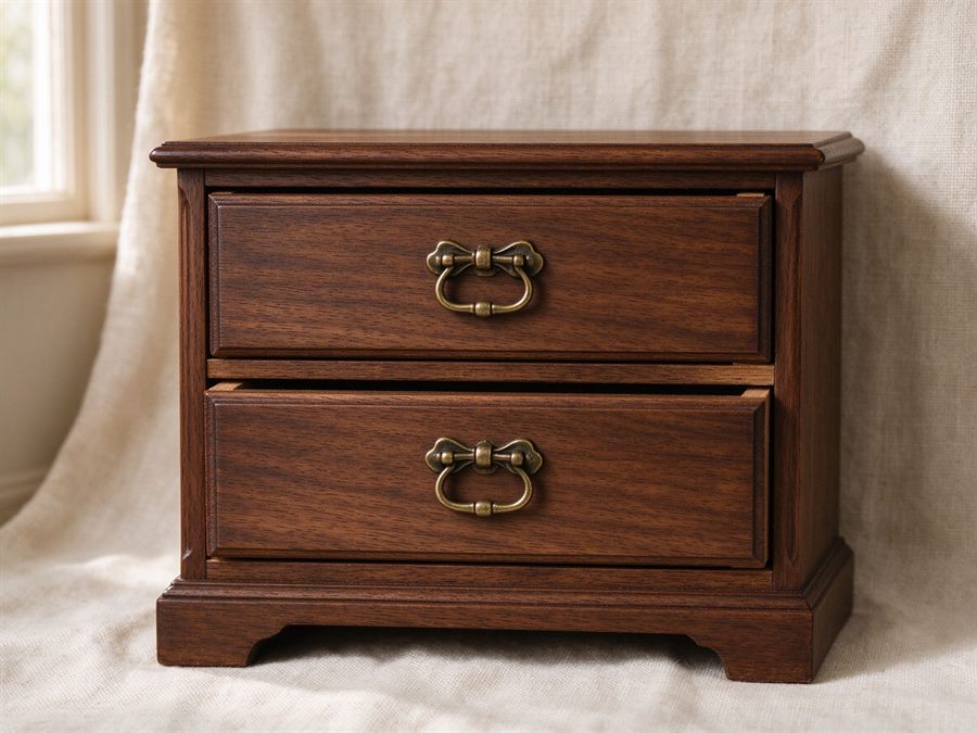 Miniature Vintage Cabinet detail