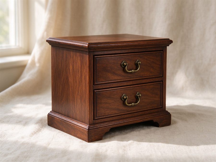 Miniature Vintage Cabinet detail