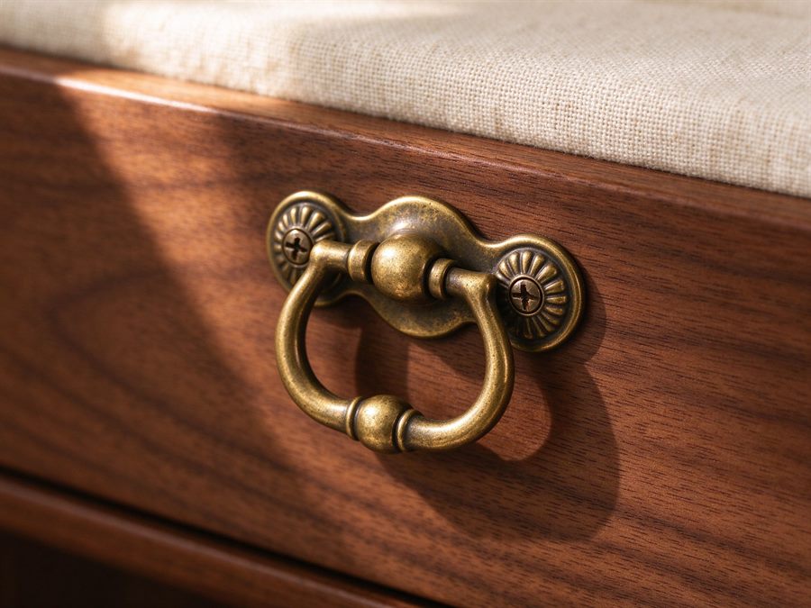 Miniature Vintage Cabinet detail