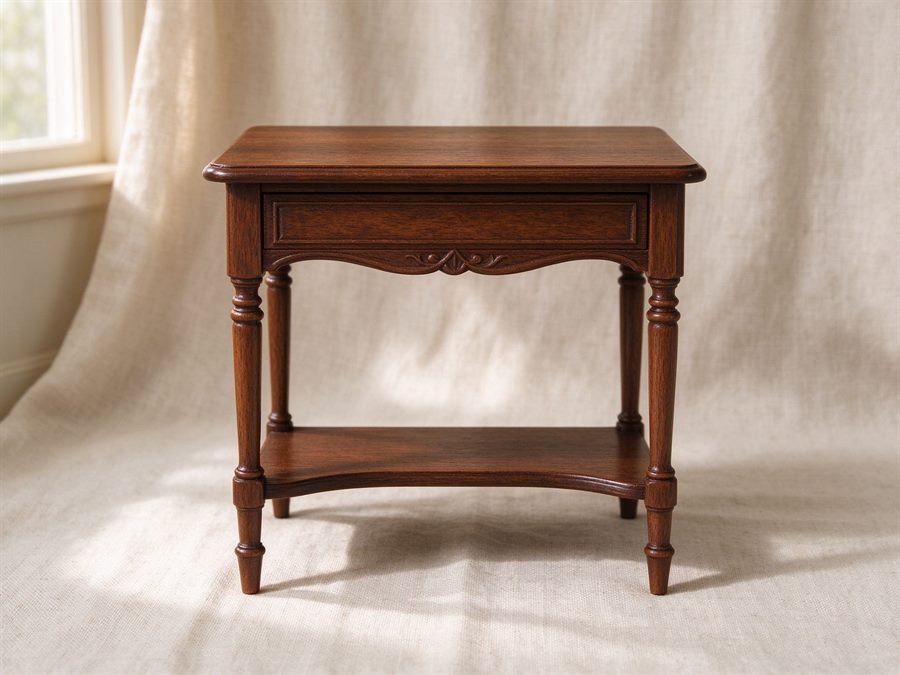 Miniature Vintage Table detail