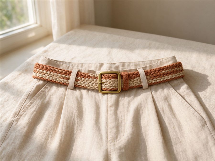 Handwoven Waist Belt detail