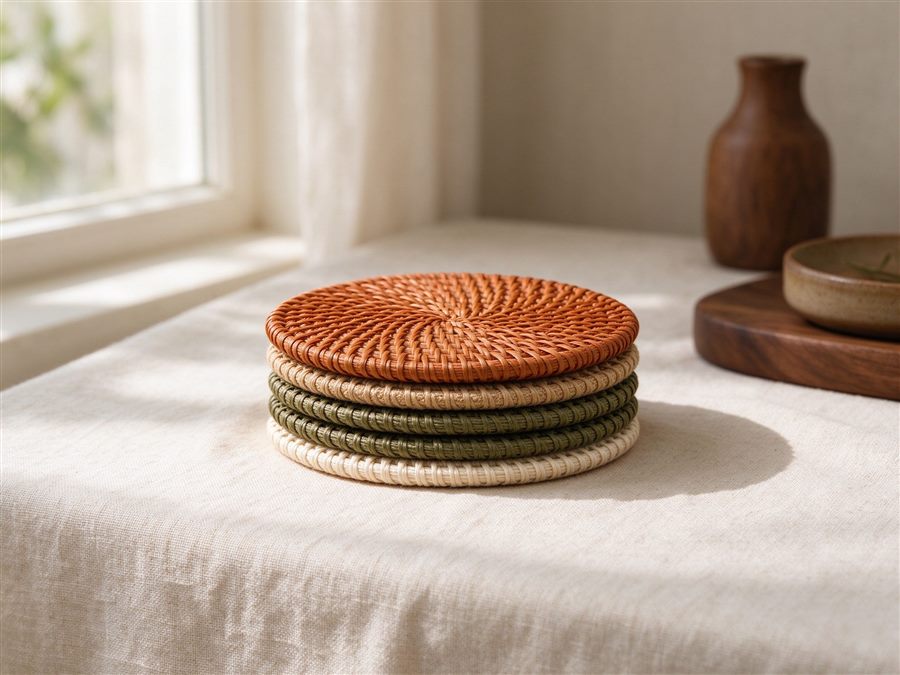 Woven Coaster Set (Set of 4)